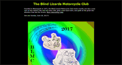 Desktop Screenshot of blindlizards.com